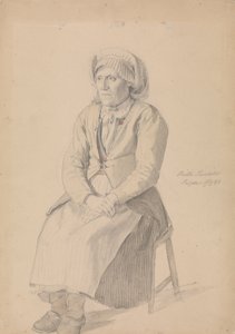 Britta Peersdotter Reisæter Ullensvang de Adolph Tidemand